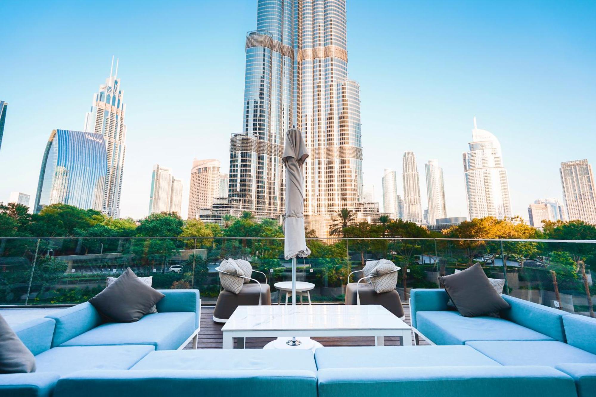 The Closest Building To Burj Khalifa With Fountain View In Address Opera Residence Dubai Buitenkant foto